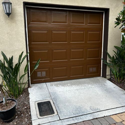 I recently had a new garage door installed, and I 