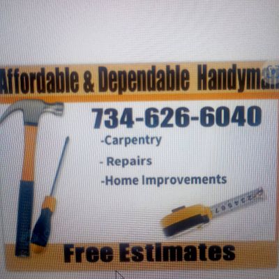 Avatar for Affordable and Dependable Handyman