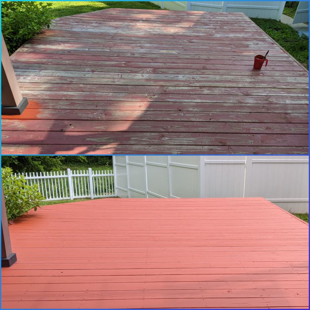 Deck Staining and Sealing