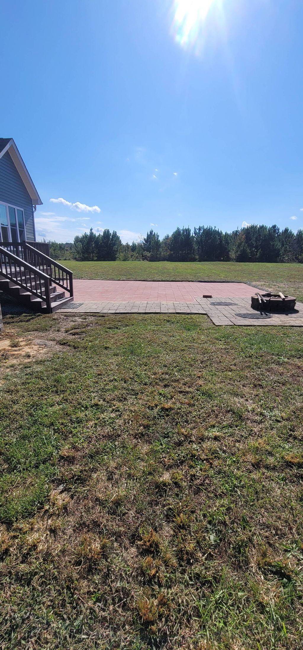 Patio pavers installed 