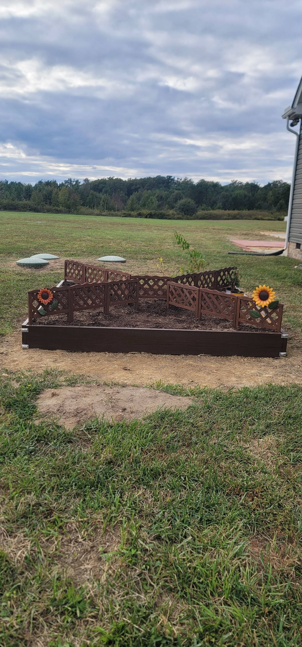 Garden bed installed 