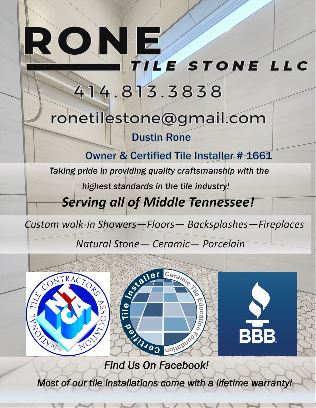 Rone Tile Stone LLC