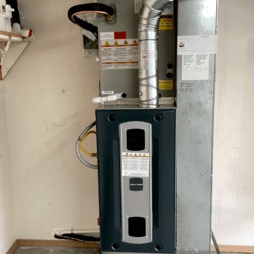 New installed American Standard furnace 