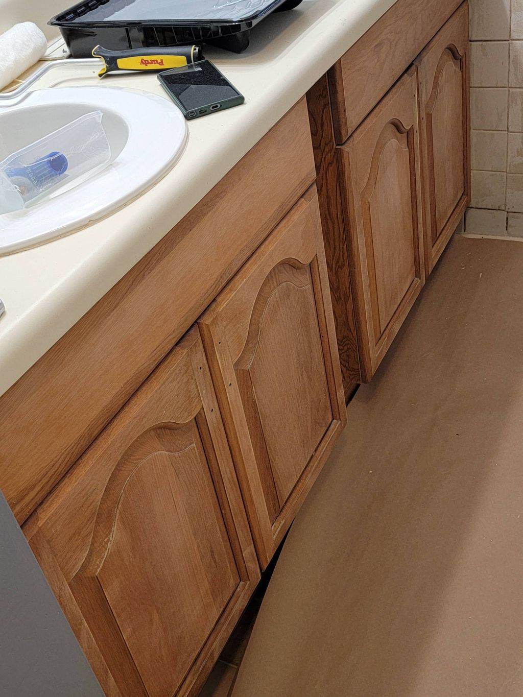 Cabinet painting STEP 2