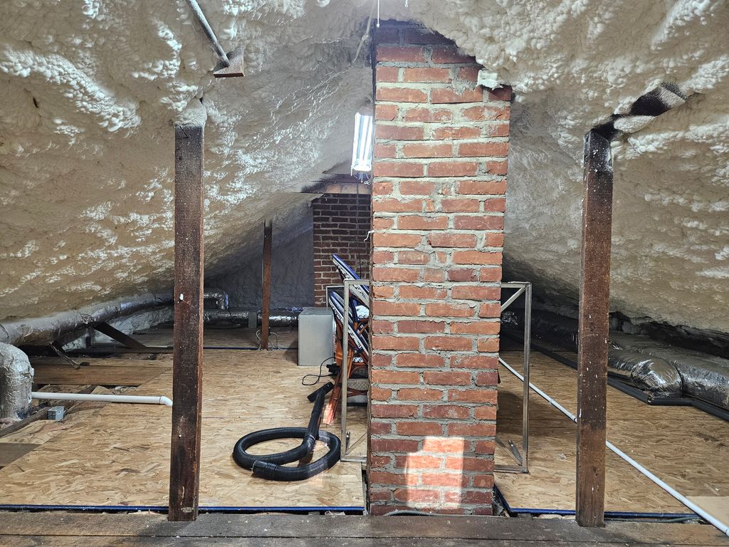 Attic Spray foam