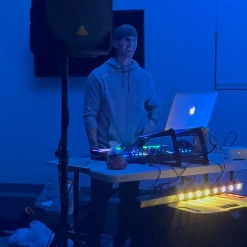 We hired DJ Jake for my wife’s birthday party that