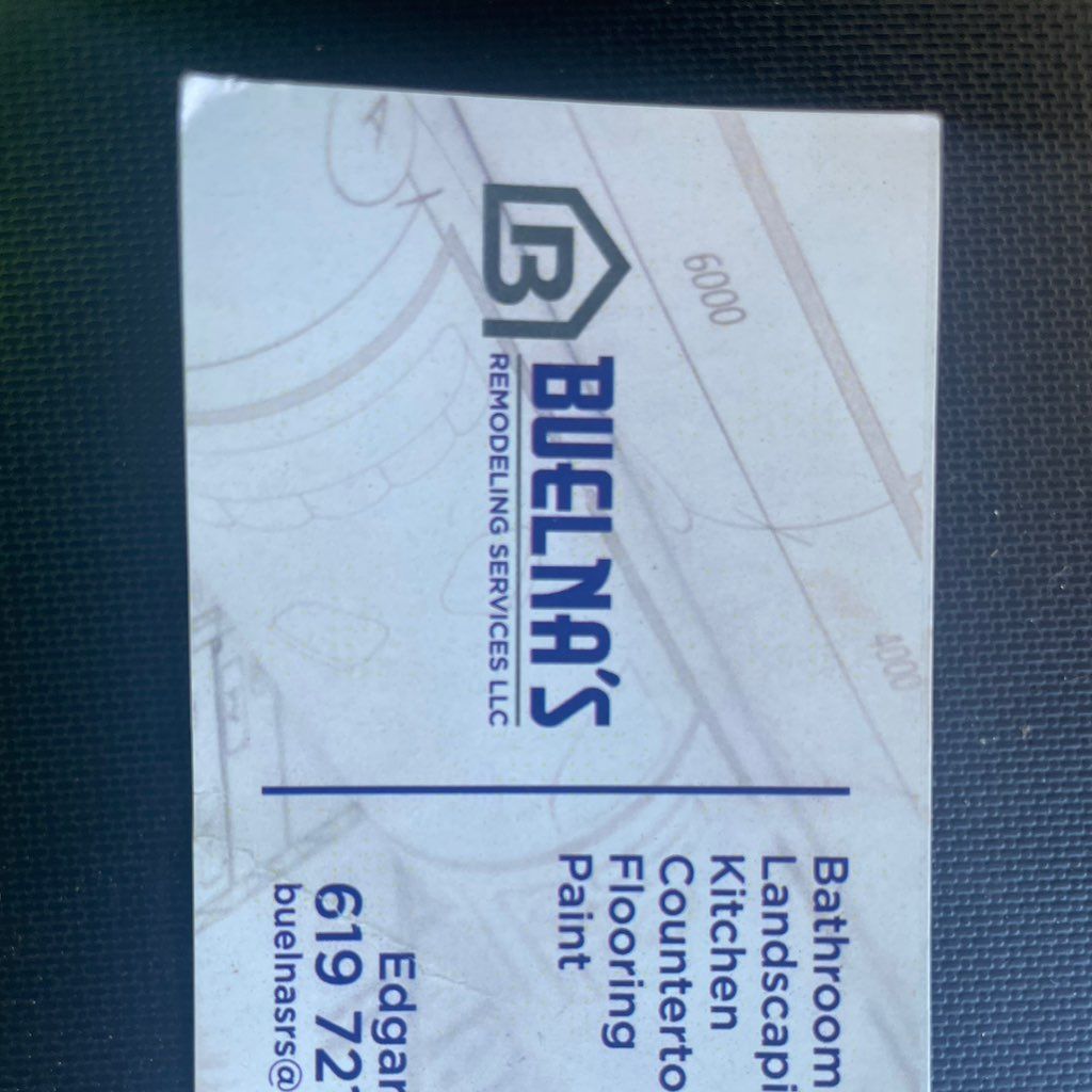 Buelna’s Remodeling services