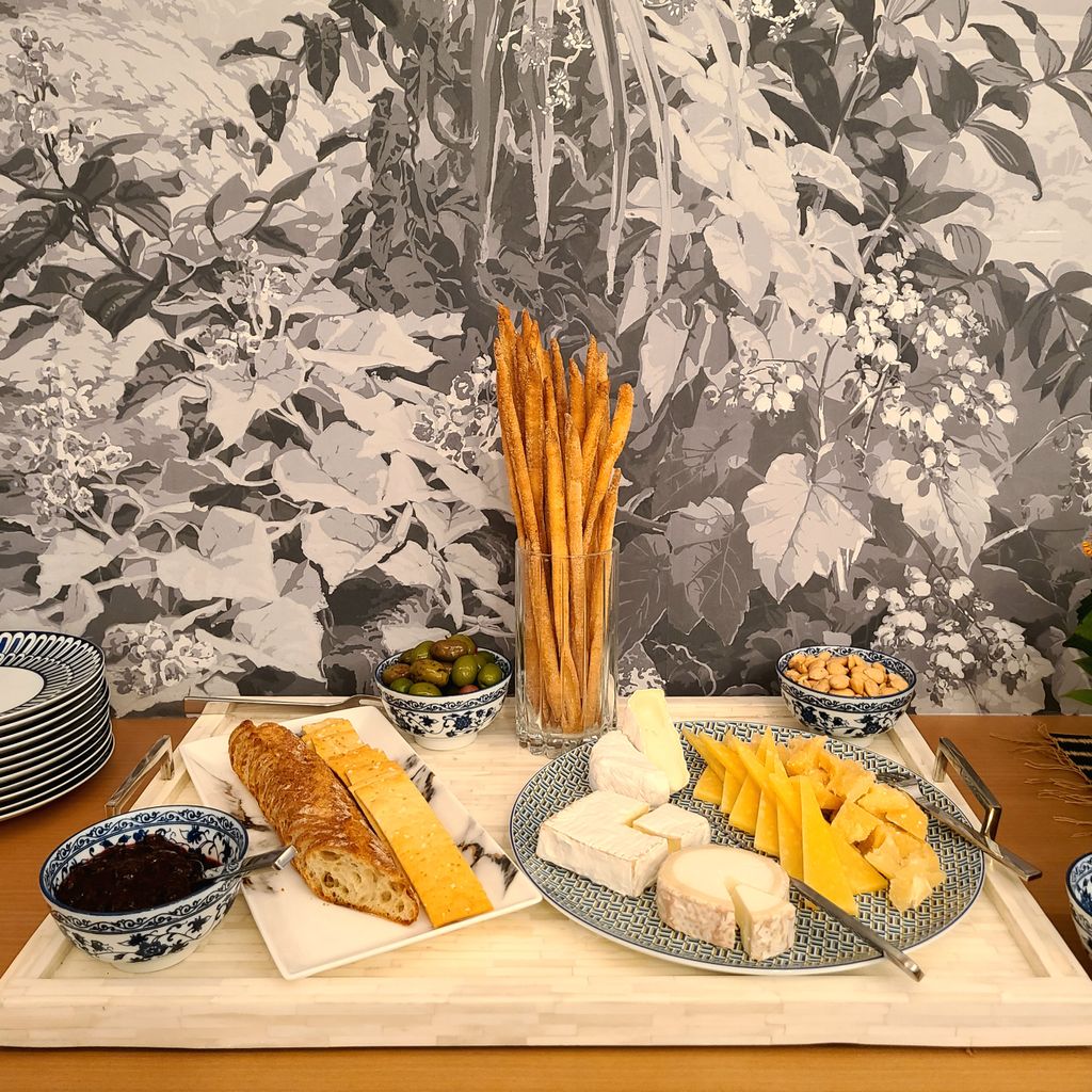 Local cheeses and accoutrements 