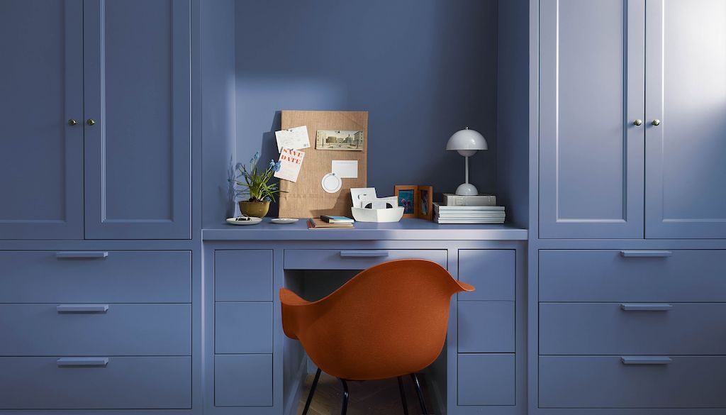 Benjamin Moore's Blue Nova 825