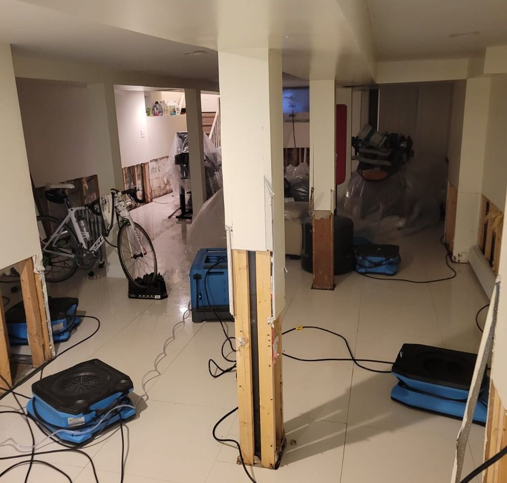 Water Damage Cleanup and Restoration