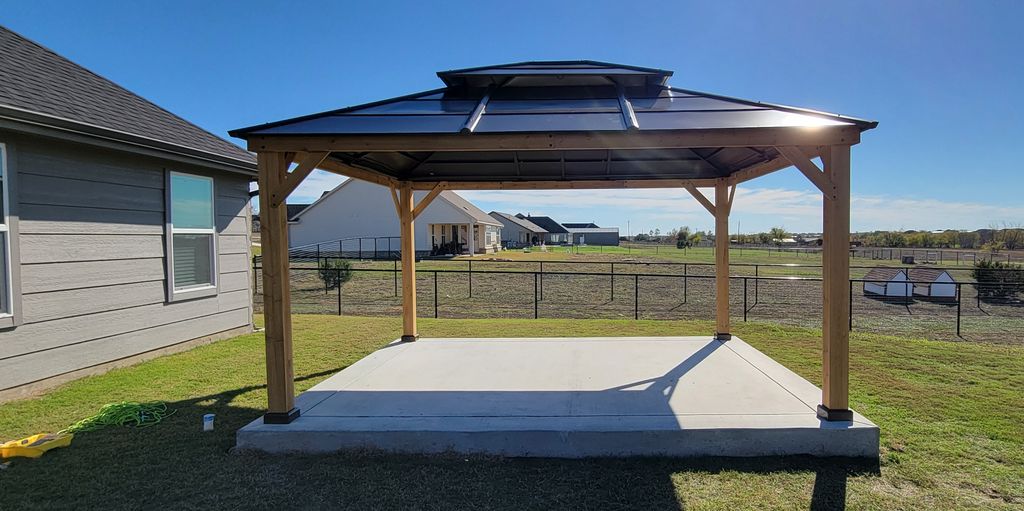 Gazebo Installation and Construction