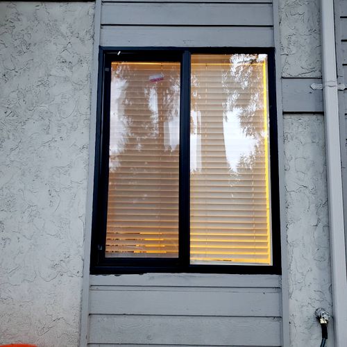 Sliding window installation