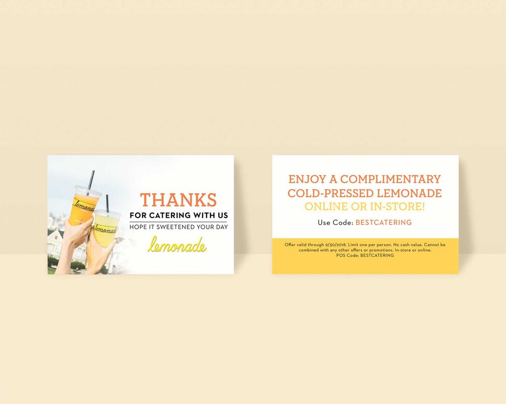 Promo Card Design