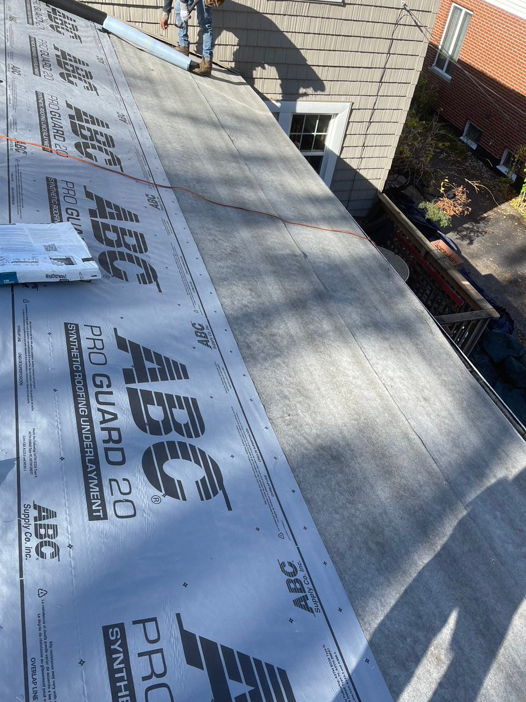Here is a complete roof replacement we are using d