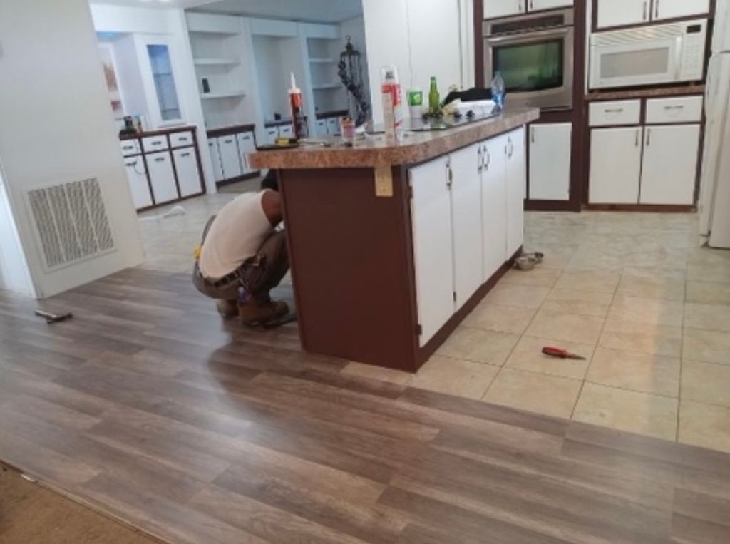 Kitchen Floors Install