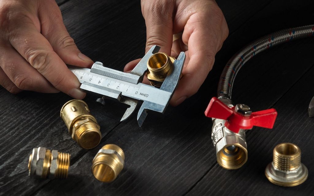 How to measure pipe diameter and size.