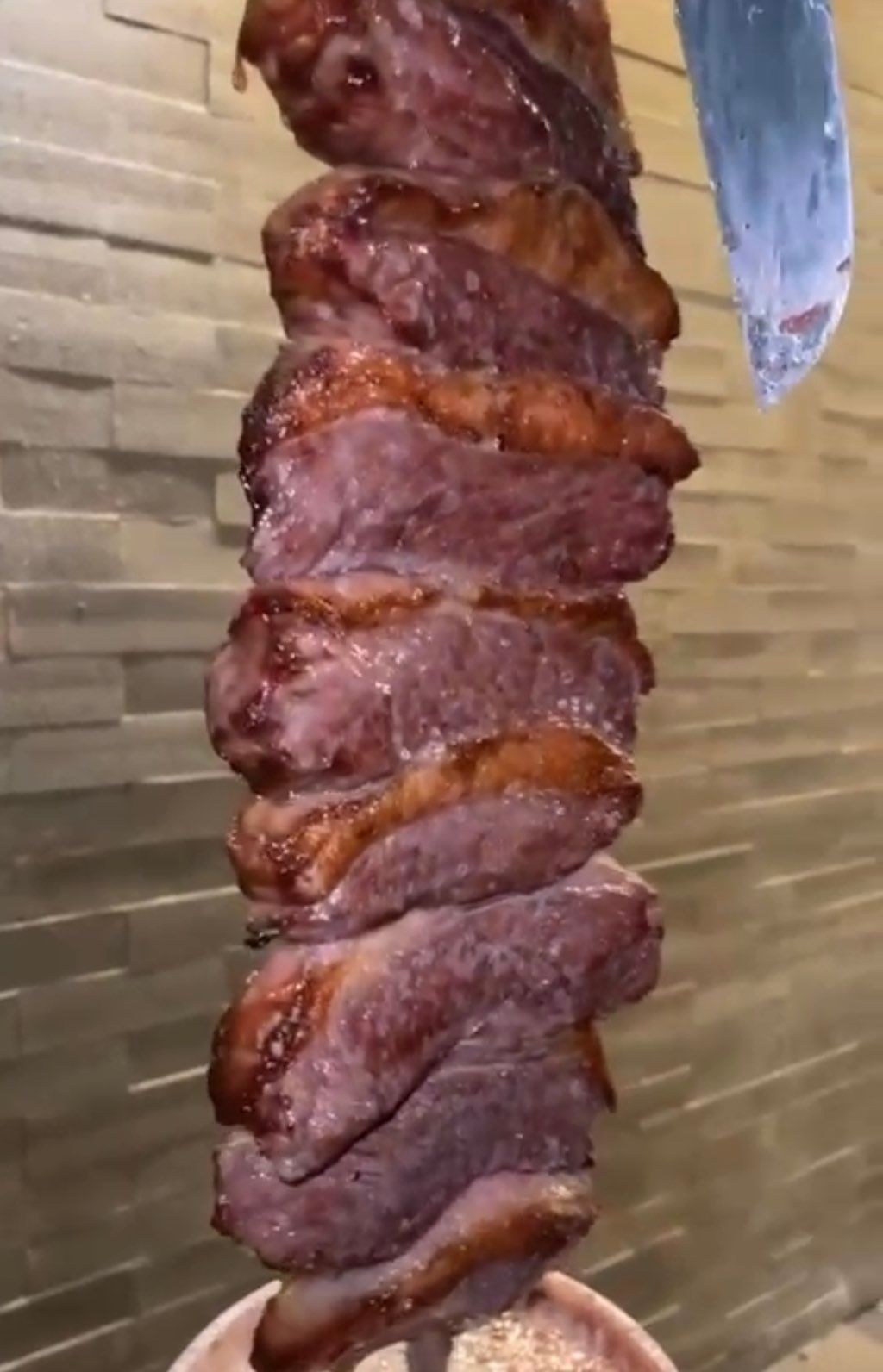 Grilled Angus sirloin.