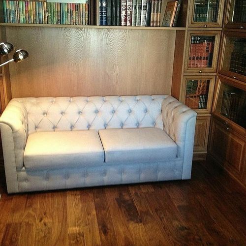 I am very pleased with the work, my custom sofa wa