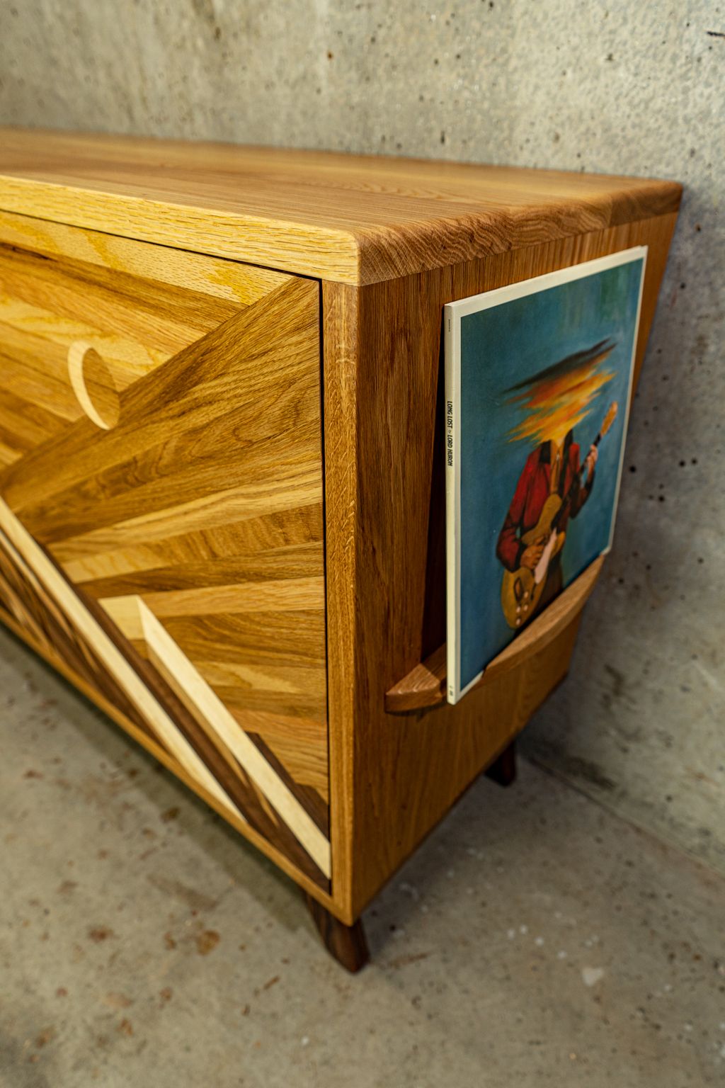 Record Credenza // custom build