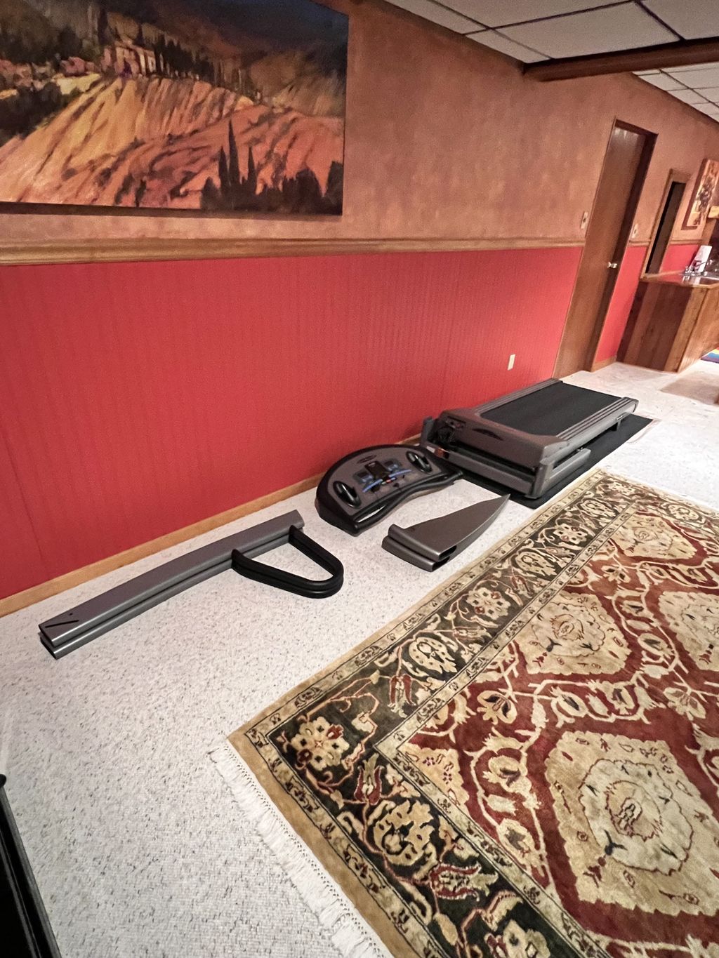 Treadmill Pre-Assembly