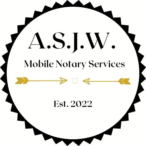 A.S.J.W. MOBILE NOTARY SERVICES