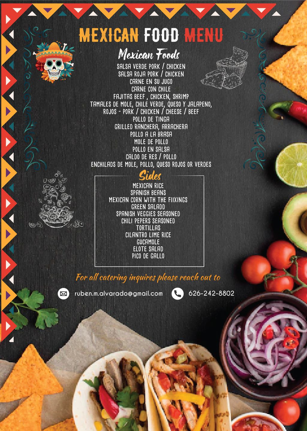 catering menu