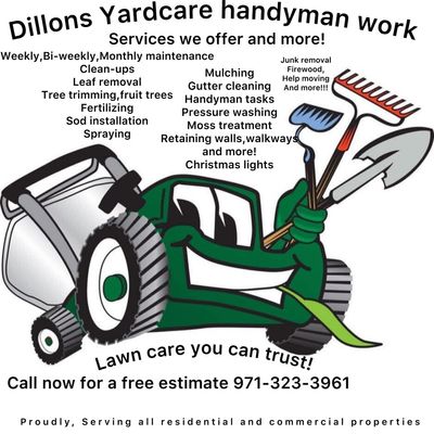 Avatar for Dillon’s Yard-Care Handyman Work LLC