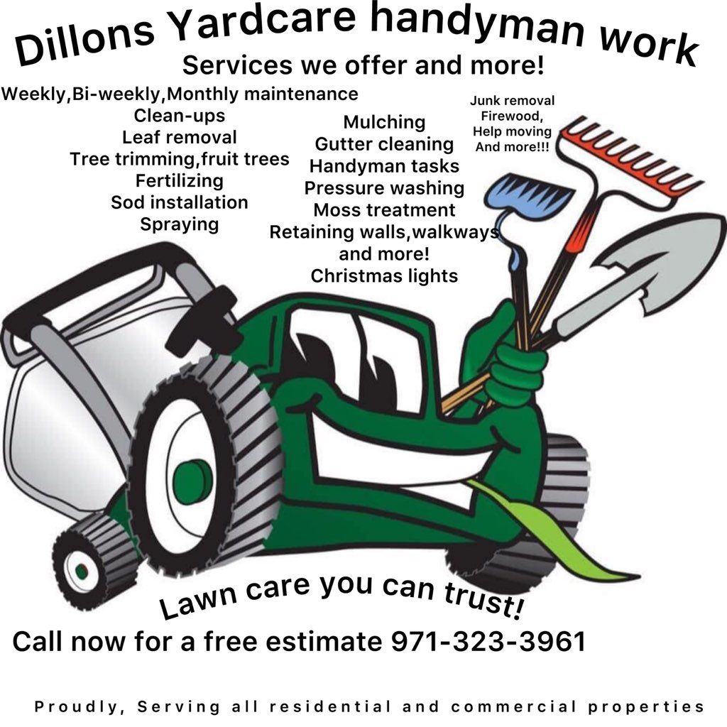 Dillon’s Yard-Care Handyman Work LLC
