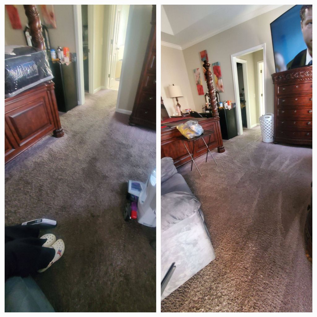 Clean carpets