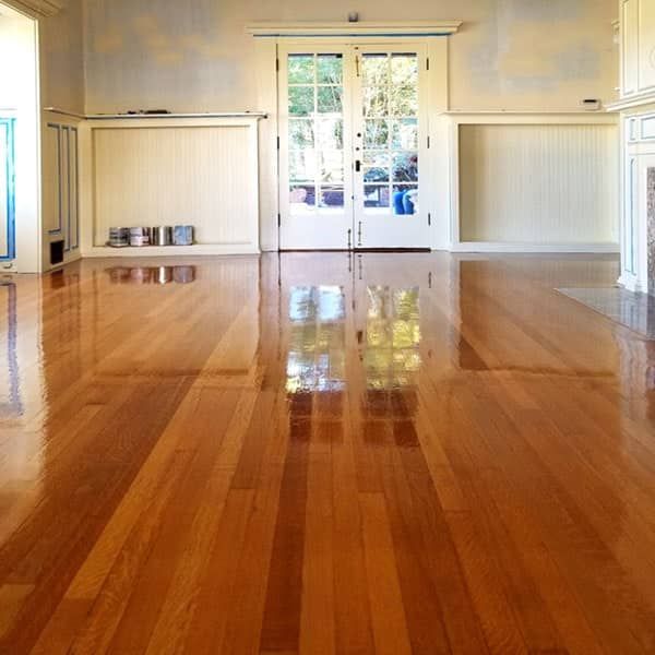 Wood floor restoration
