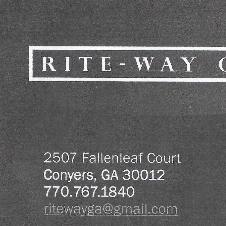 Rite-Way GA, Inc.