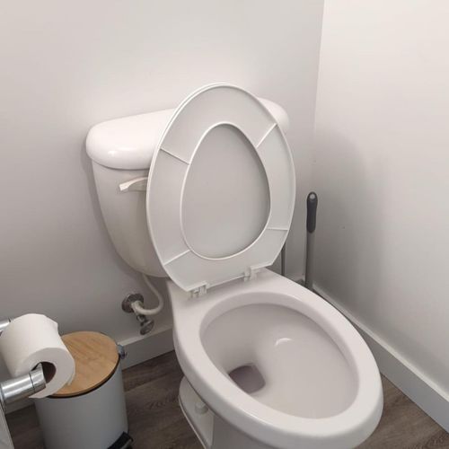 I recently hired a toilet installer, and I am extr