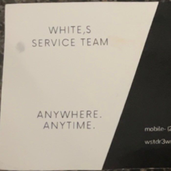 White’s Service Team