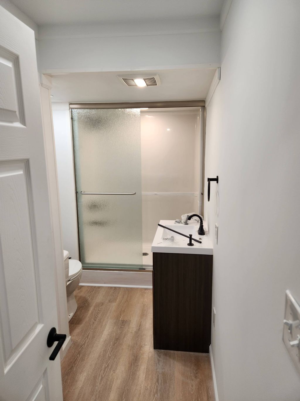 full bathroom added