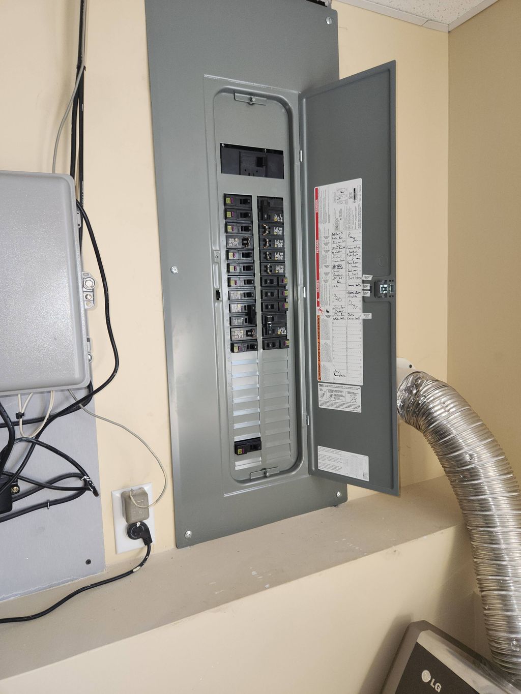 200 amp panel swap