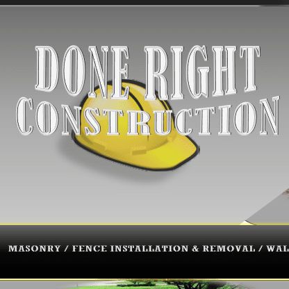DONE RIGHT CONSTRUCTION