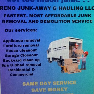 Avatar for Reno junk -away and haulingLLC