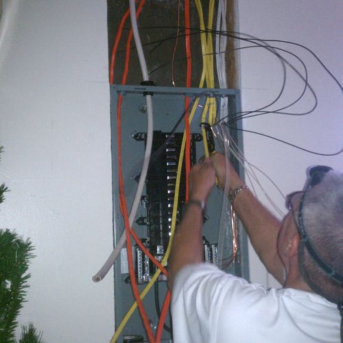 New panel for the main distribution of the house