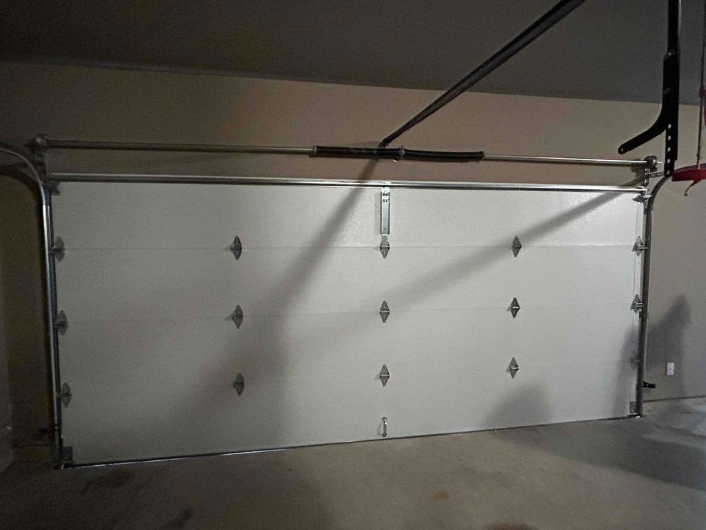 Insulated new Steel door.