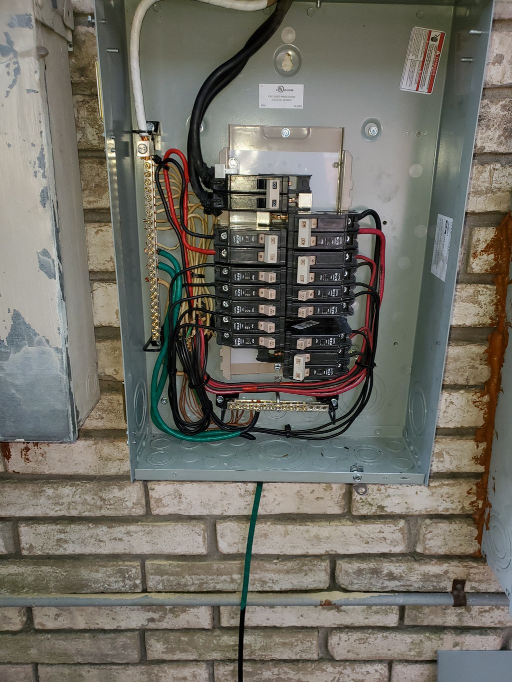 Circuit Breaker Panel or Fuse Box Installation