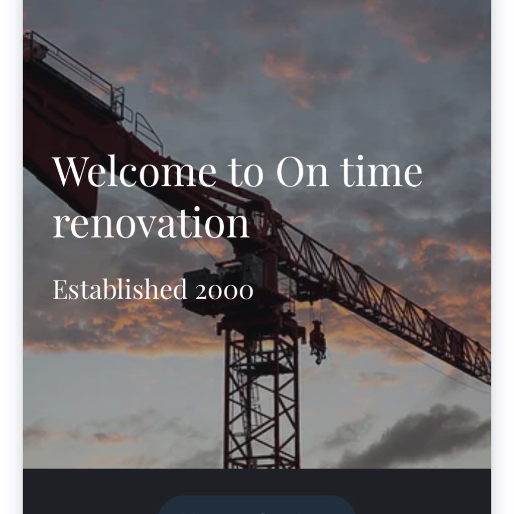 On Time Renovation Inc.
