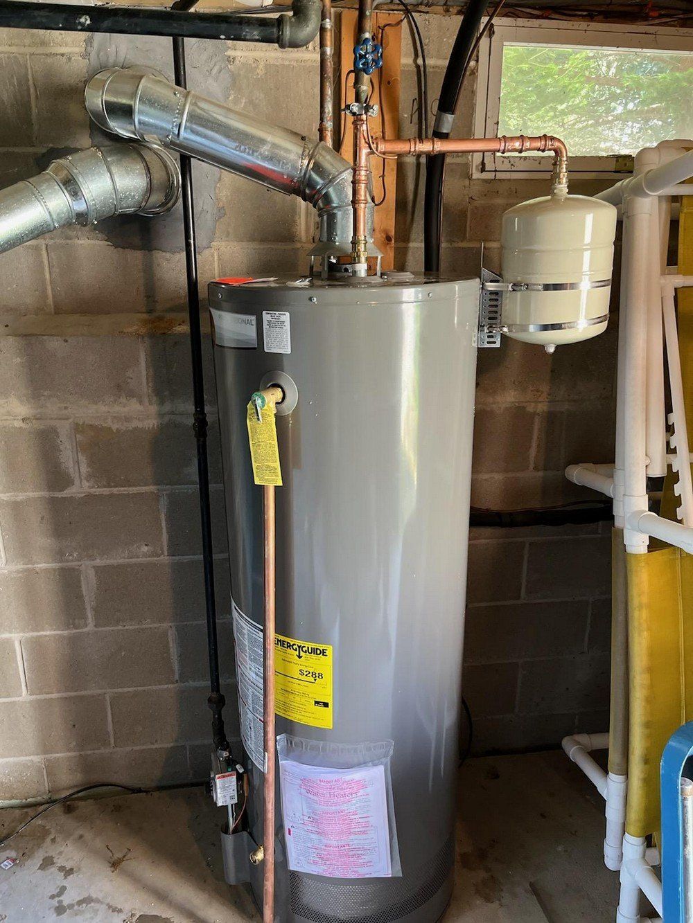 I hired Zone 8 Plumbing for a water heater install