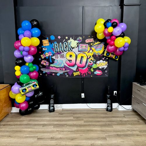 They did an amazing job on my balloon arch! I cont