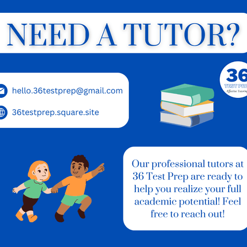 We specialize in personalized, one-on-one tutoring