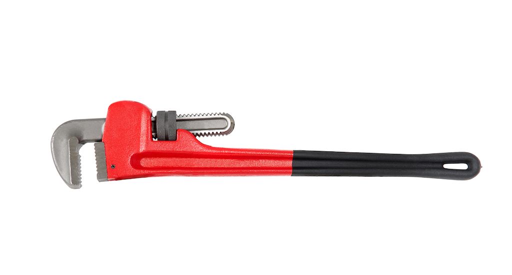 adjustable pipe wrench