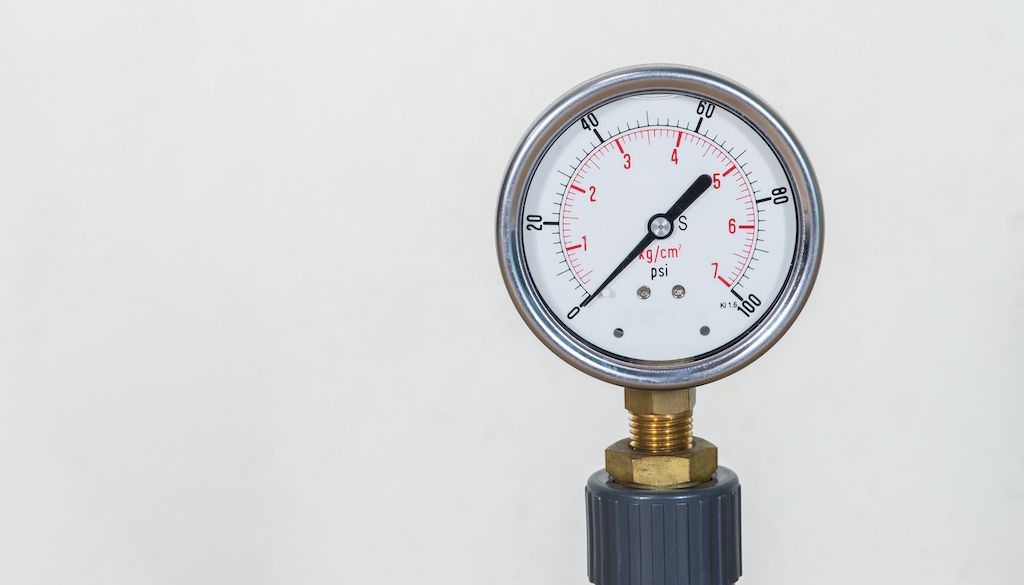 water pressure gauge