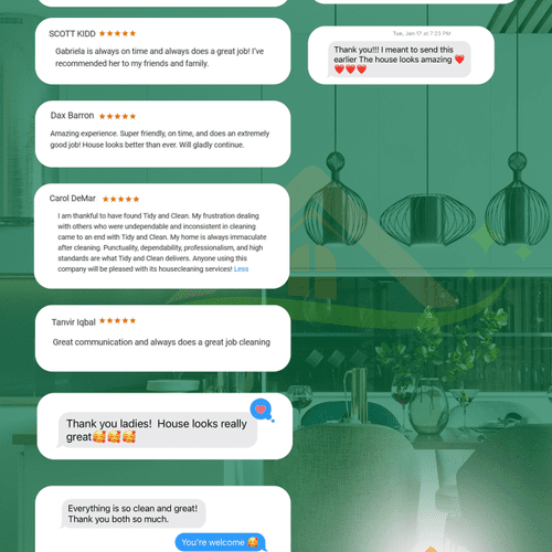 Some reviews from our currently customers outside 