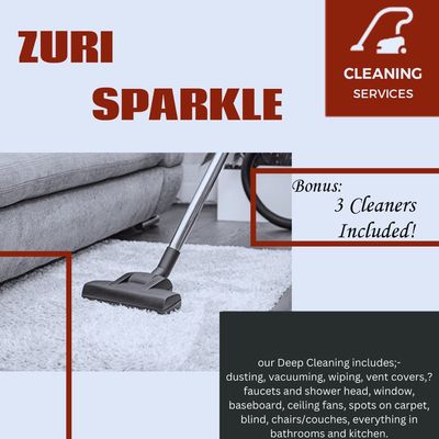 Avatar for Zuri Sparkle Cleaning Services