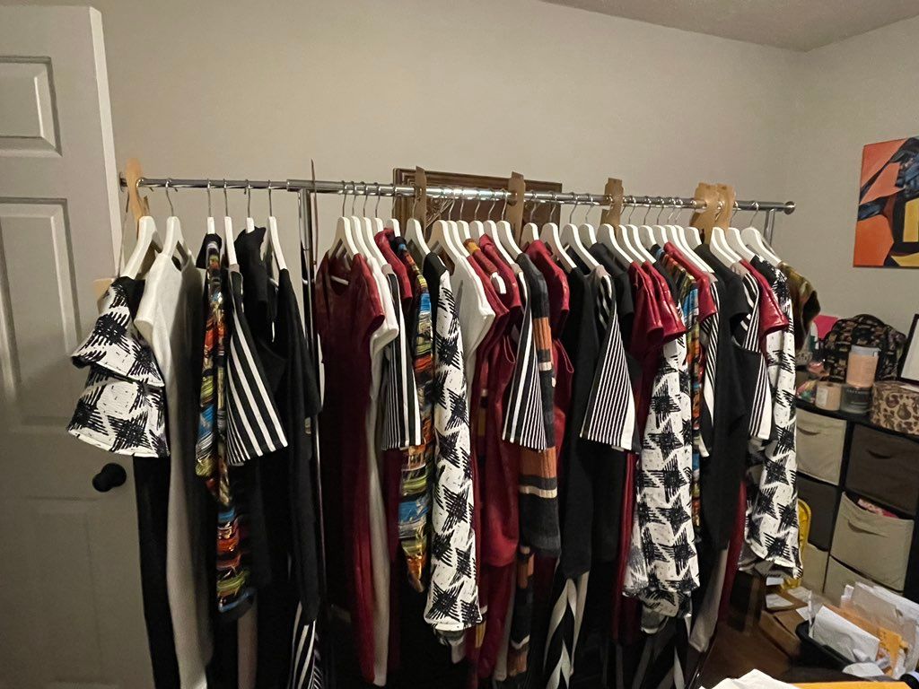 Toni & Tucker Collection, all sewn in our studio. 