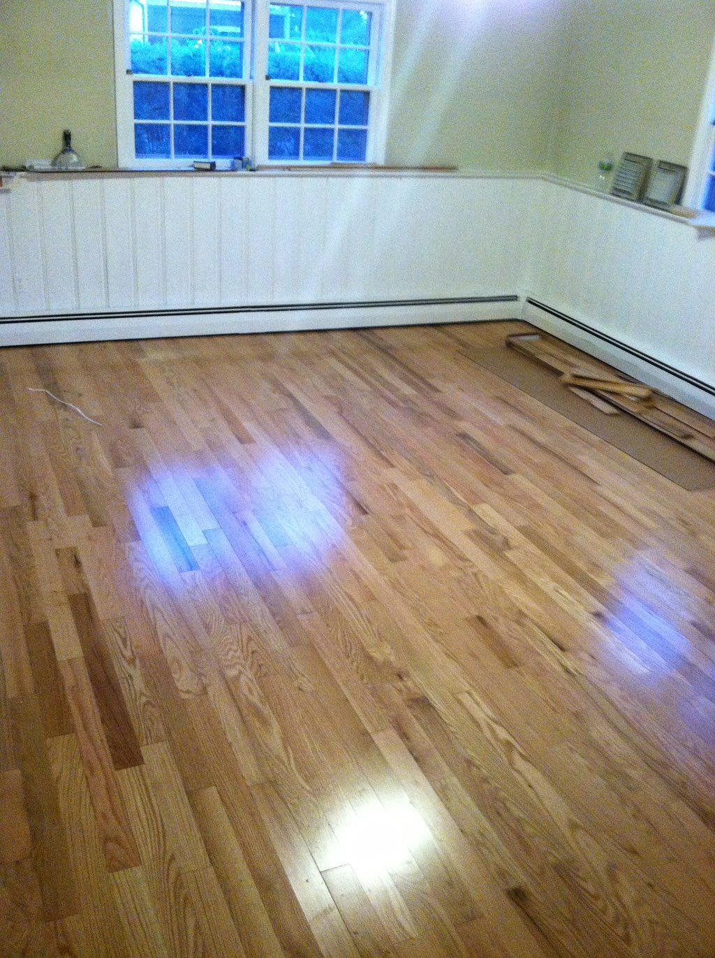 Hardwood flooring 